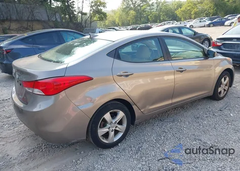 2011 Hyundai Elantra Gls from USA, damaged, VIN 5NPDH4AE8BH050484